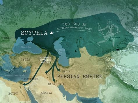 Scythian Empire Map