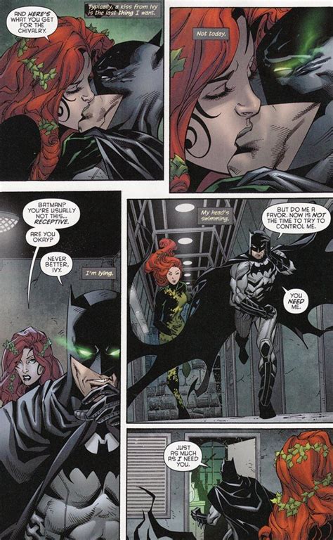 Batman Kiss Poison Ivy New Batman Adventures