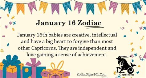 January 16 Zodiac Is A Cusp Capricorn And Aquarius Birthdays And