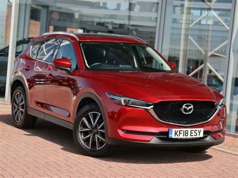 2018 Mazda Cx 5 22d 175 Sport Nav 5dr Awd Auto Diesel Red Automatic