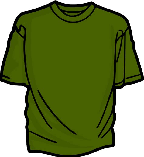 Green 2 T Shirt Clipart I2clipart Royalty Free Public Domain Clipart