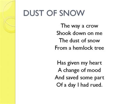 Ncert Cbse Class 10 English Dust Of Snow Ppt Pdf Doc Download