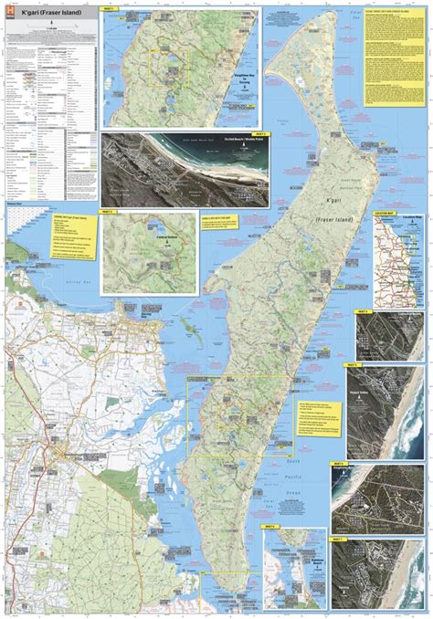 Fraser Island Kgari Map Hema Maps Online Shop