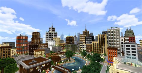 Downtown Of My Xbox One City I Have Been Working On It For A Little