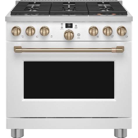 Have A Question About Cafe 36 In 575 Cu Ft Smart 6 Burner Dual Fuel