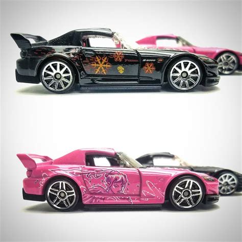 Yellow, and white stripes on hood, roof, and sides, hot wheels logo on sides. Top or bottom? Honda S2000 from Fast and Furious Movie # ...