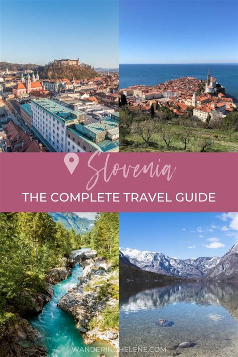 Slovenia Itinerary Planner Wandering Helene Balkans Travel Travel