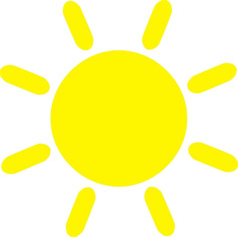 Yellow Sun Icon Icons Png Free Png And Icons Downloads