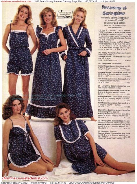 1983 Sears Spring Summer Catalog Page 224 Catalogs And Wishbooks