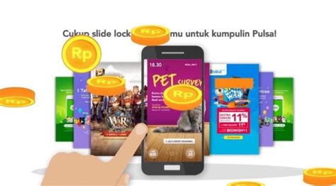 Poin yang dikumpulkan dapat ditukar dengan voucher pulsa, voucher belanja, voucher makan, game online dan ditransfer ke rekening bank. Dapat Pulsa Gratis, Voucher Steam Gratis dari lockscreen ...