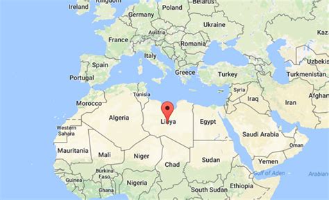 Libya In World Map Larger Map Libya On World Map ليبيا‎‎ Lībiyā Is