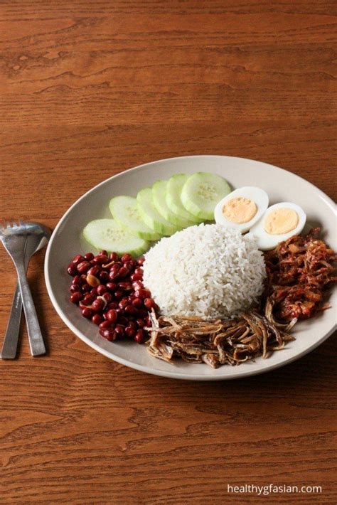 Nasi Lemak With Sambal Chilli Ikan Bilis Gluten Free Asian Recipes Healthy Gf Asian Nasi