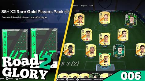 So Many 100k Packs And An 85x2 Eafc24 Road To Glory 6 Youtube