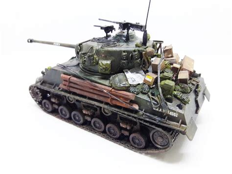 Scale Sherman Tank Fury Model IModeler