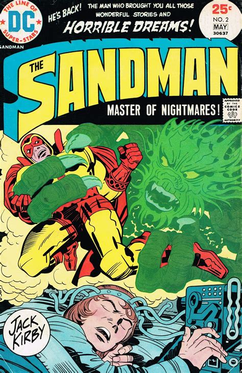 Capns Comics The Sandman Covers By Jack Kirby