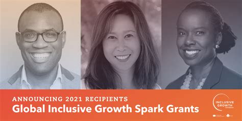 Announcing The 2021 Global Inclusive Growth Spark Grant Recipients