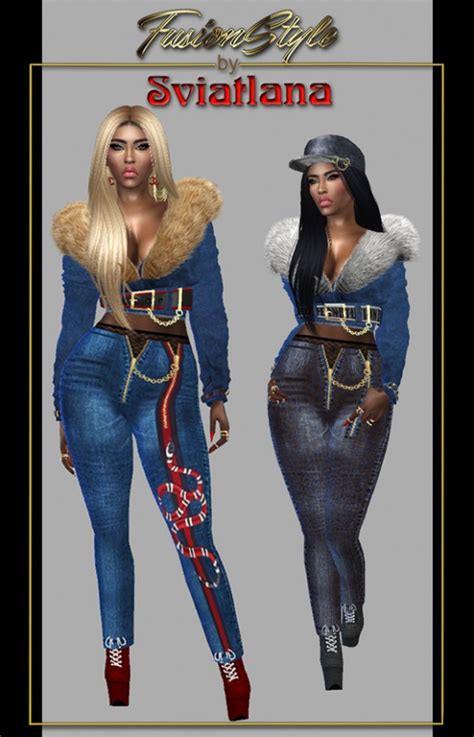 Fusion Style Pants By Sviatlana • Sims 4 Downloads