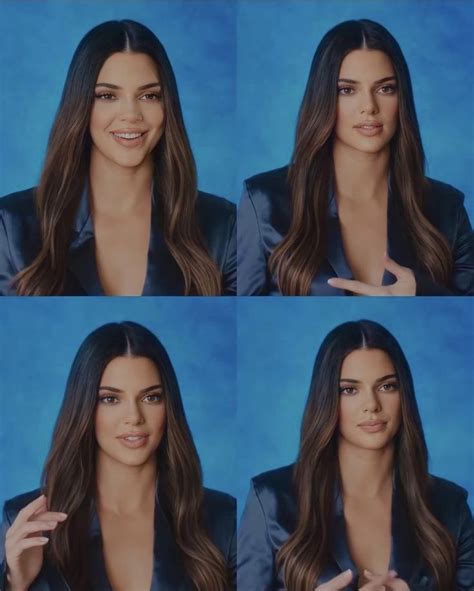 Kendall Jenner On Vogue Credits Kendallglow On Instagram Kendall