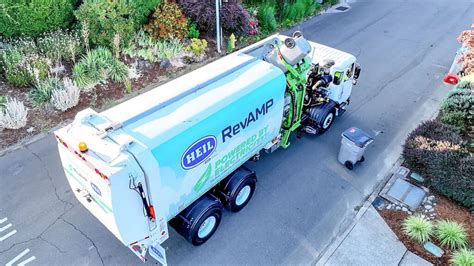 Revamp Electric Side Load Garbage Truck Heil
