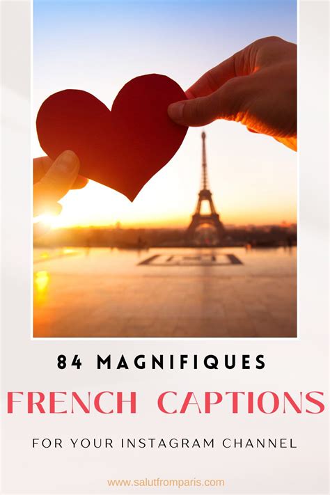 84 Magnifiques French Captions For Instagram Translation