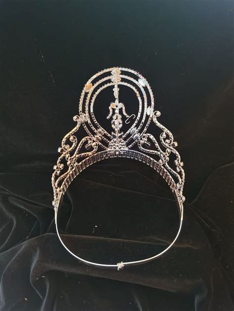 Customized Wholesale Miss World Beauty Pageant Crown Custom Silver Tiaras And Crowns In Crystals