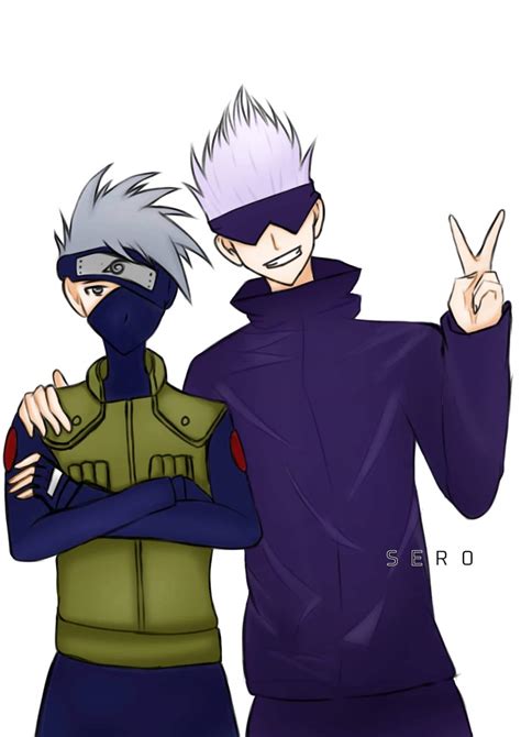 Gojo And Kakashi Fan Art Ranimeart