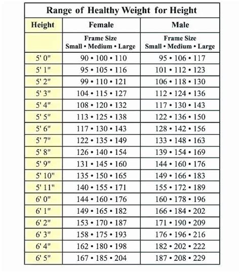 Printable Height Measurement Chart