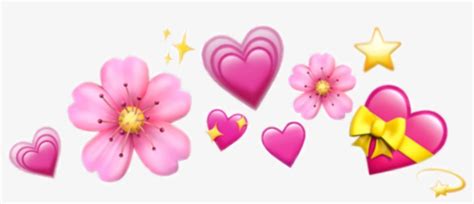 Heart Emoji Crown Transparent Background