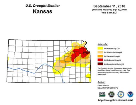 Late Summer Rain Eased Drought In Parts Of Kansas But Northeast