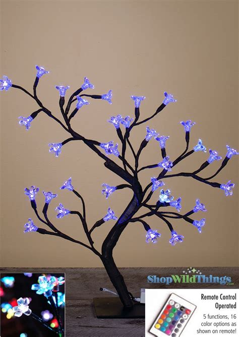 Led Blossoms Tree 4 Feet Tall Indoor Use Rgb Color Changing With