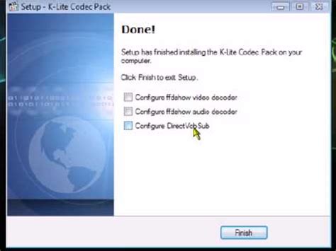 You need to use it together with an already installed directshow player such as windows media player. K Lite Codec Pack - Download and Install the latest Codec ...