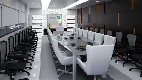 Office And Meeting Room On Behance