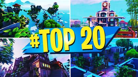 Top 20 Best Creative Maps In Fortnite With Codes Youtube