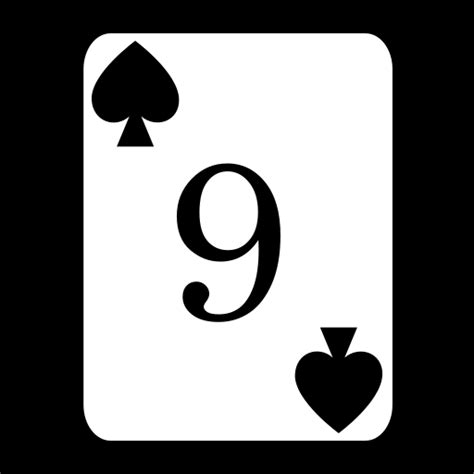 Card 9 Of Spades Icon Svg And Png Game
