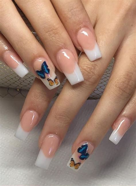 Dancing On The Fingertips In The Summer 2020 Butterfly Nails Art