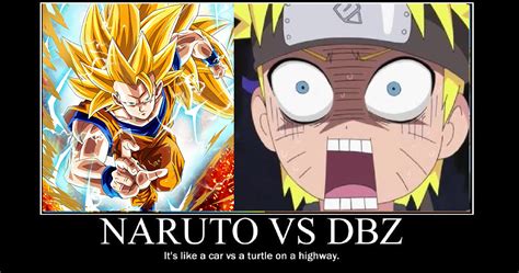 This meme pokes a little fun at that idea while also hitting on another point— naruto characters are way underpowered compared to dragon ball. Hilarious Dragon Ball Vs. Naruto Memes That Will Leave You ...