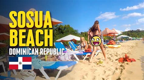 [4k] Sosua Beach Walking Tour 2022 Sosuabeach Puertoplata Dominicanrepublic Youtube