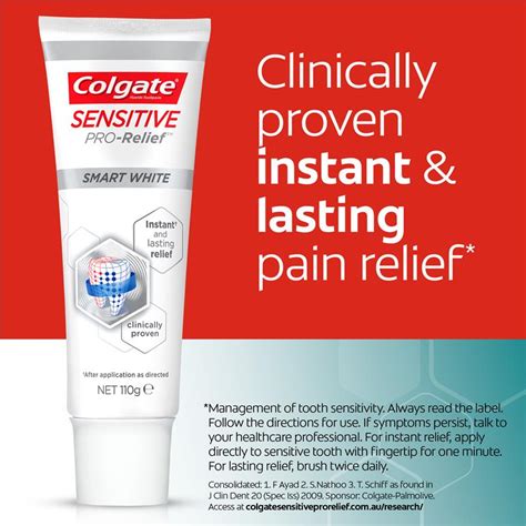 Buy Colgate Sensitive Pro Relief Smart White Sensitive Teeth Pain