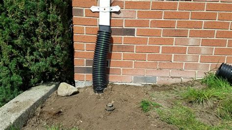 Dual Wall Corrugated Pipe For Underground Drainage System For Roof Run