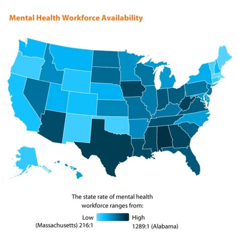 Mental Illness Access To Care Varies Greatly Across Us