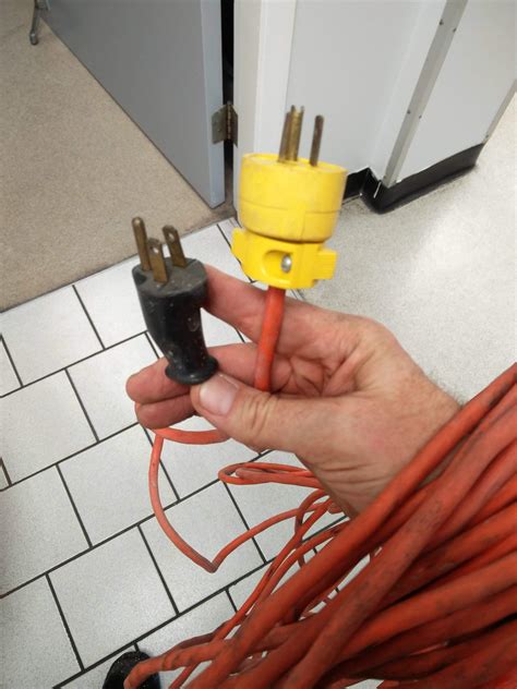 Found This Custom Extension Cord At A Job Site After I Had Plugged
