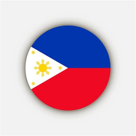 Premium Vector Country Philippines Philippines Flag Vector Illustration