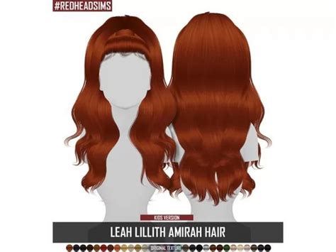 Leah Lillith Amirah Hair Retexture At Frost Sims 4 Sims 4 Updates Vrogue