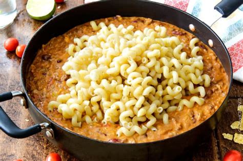 Cheesy Taco Pasta Skillet Or Bake Easy And Lighter Recipe