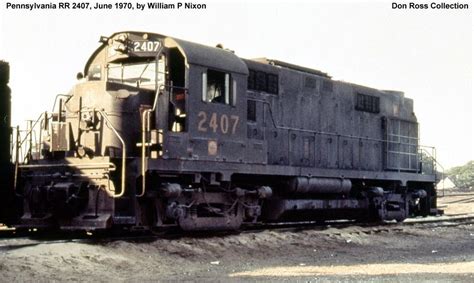 Eddie S Rail Fan Page Pennsylvania Railroad Alco Model Rs 27 Diesel Electric Locomotive 2407