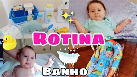 Rotina Do Banho Do BebÊ Atualizado Youtube
