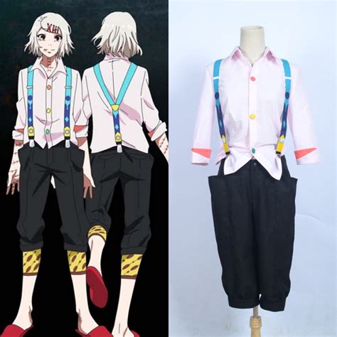 Tokyo Ghoul Juuzou Suzuya Outfit Costume Cosplay Happicos