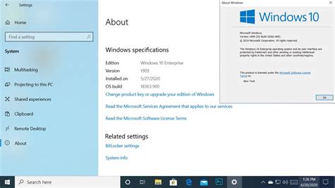 2020 How To Find Windows 10 Edition Version Os Build System Type
