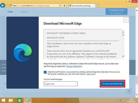 Windows 81 Pc Microsoft Edge Manual Installation Procedure Shima