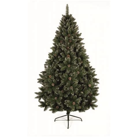 Premier 6ft Rocky Mountain Pine Snow Tipped Christmas Tree Green